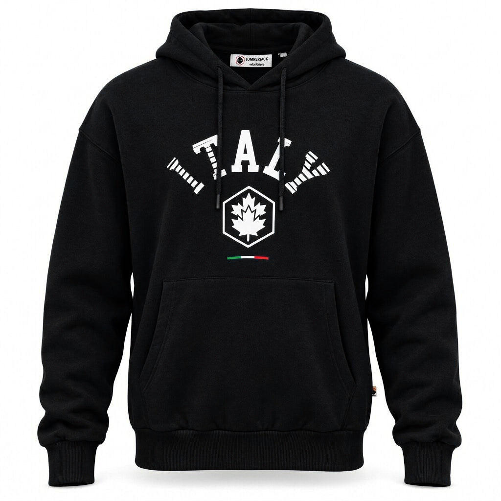 LUMBERJACK Hoodie — Noir