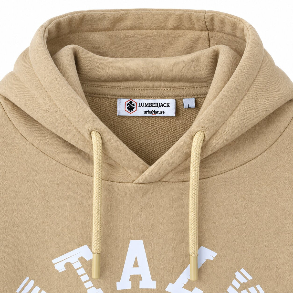 LUMBERJACK Hoodie — Marron clair