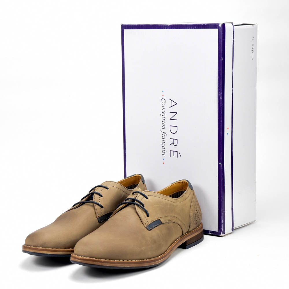 ANDRÉ  CHAUSSURE CLASSIQUE HOMME TITO TAUPE