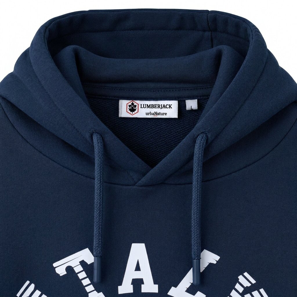 LUMBERJACK Hoodie — Bleu marine