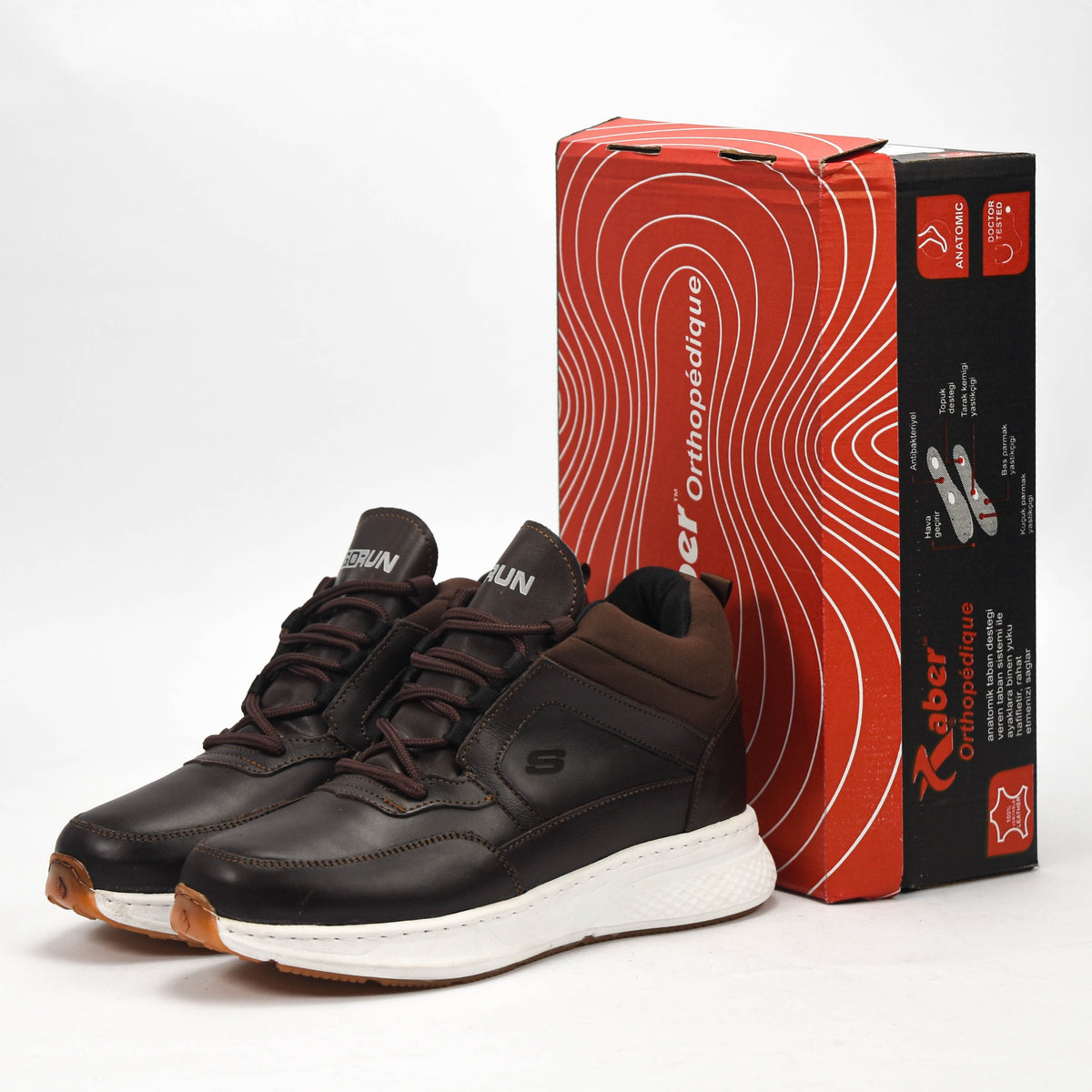 ABER SHOES MARRON