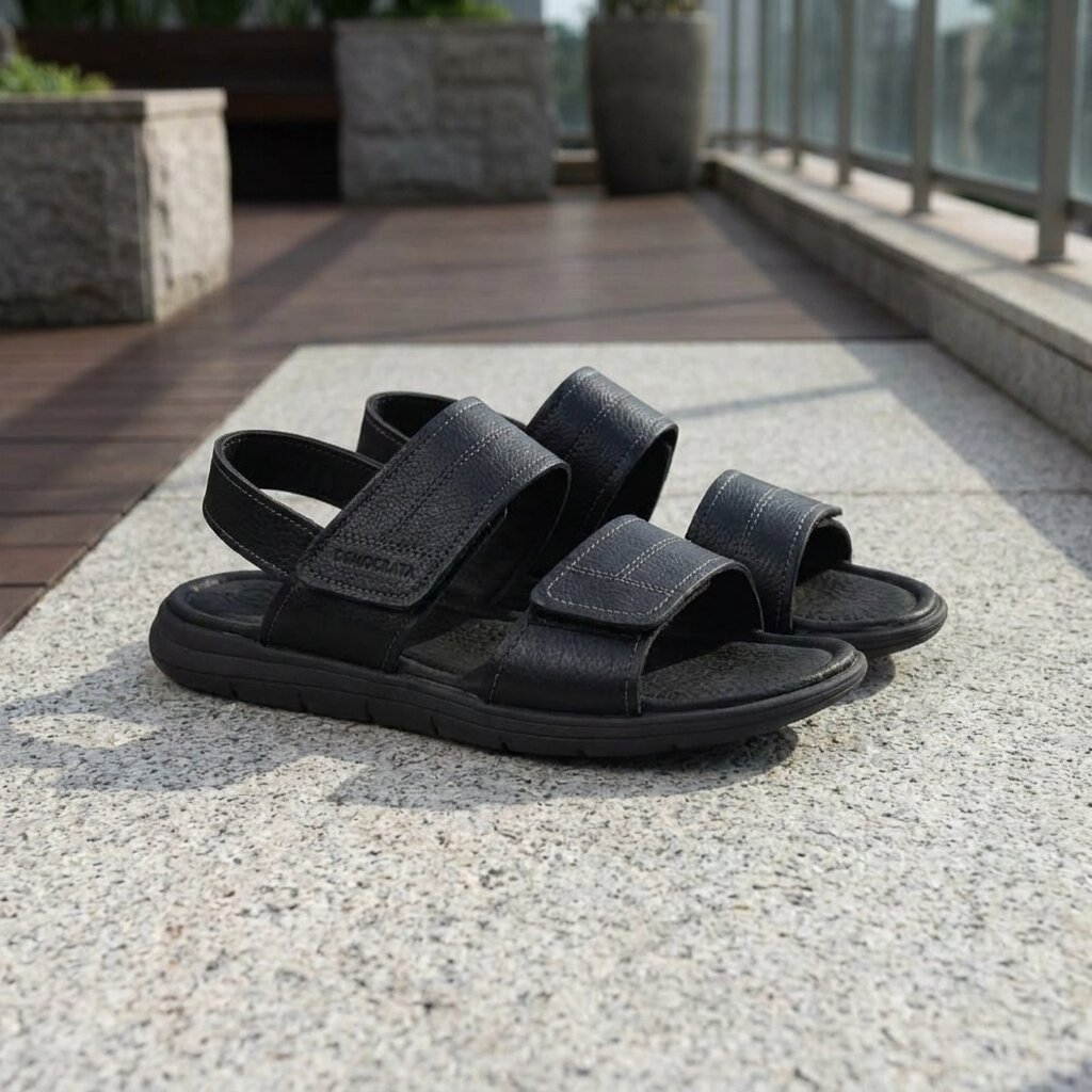 Democrata Sandale Easy Soul NOIR