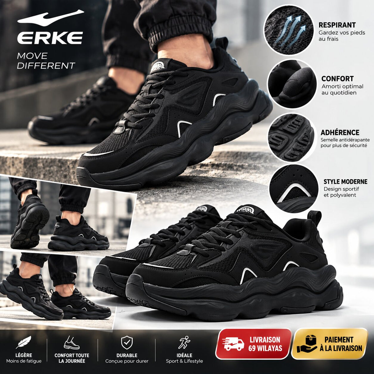 ERKE FOOTWEAR