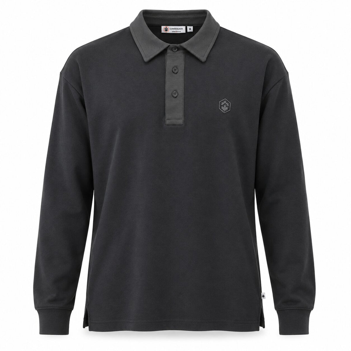 LUMBERJACK Polo ML — Gris