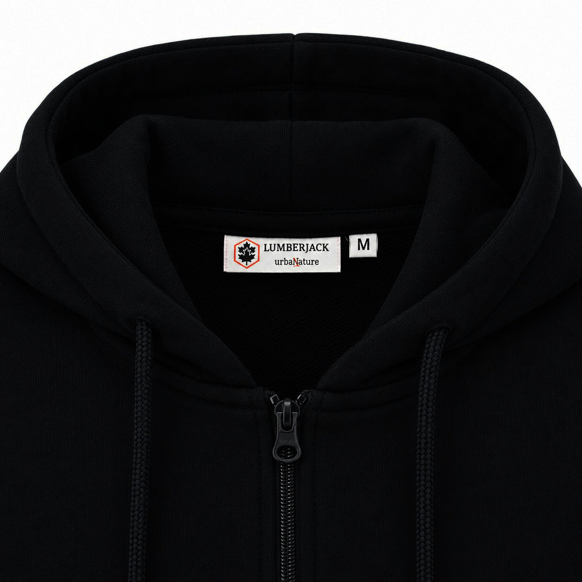 LUMBERJACK Zip Hoodie — Noir