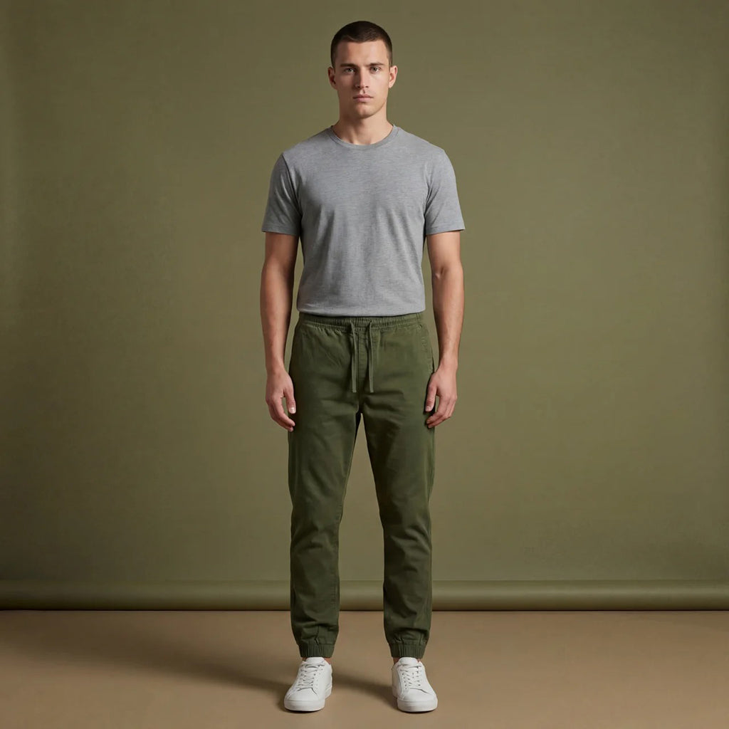 DEPART JOGGER SLIM HOMME VERT M