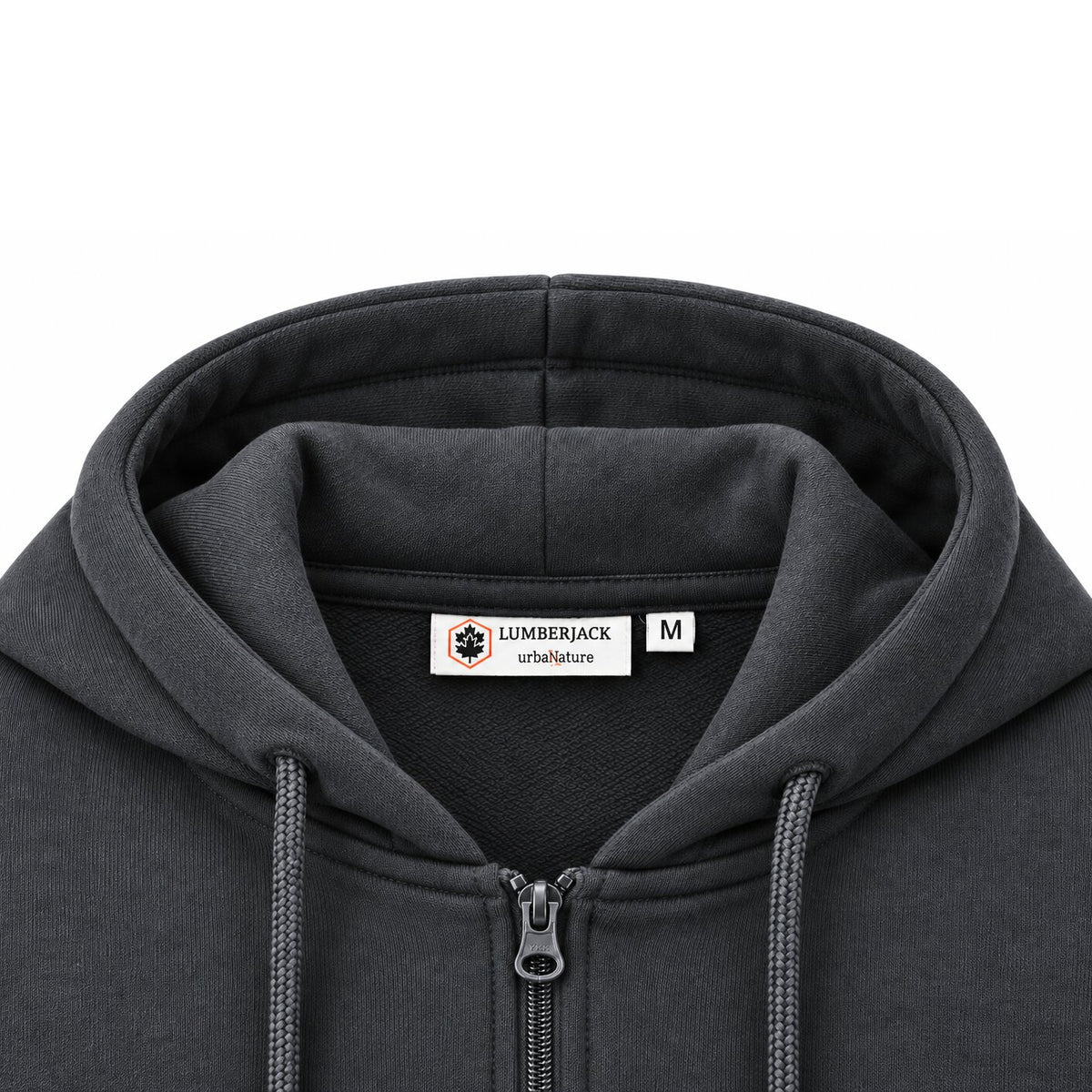 LUMBERJACK Zip Hoodie — Gris