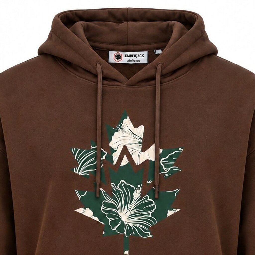 LUMBERJACK Hoodie — Marron