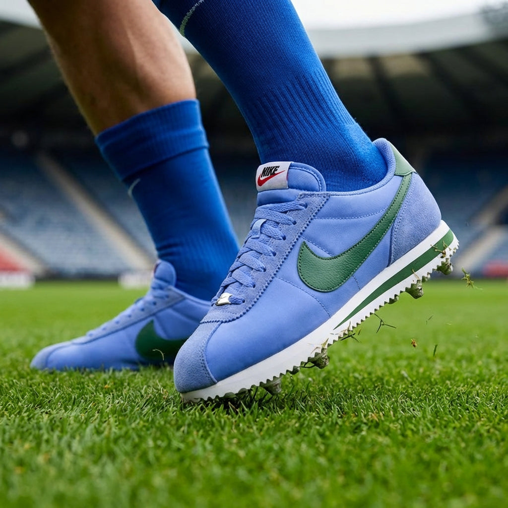 Nike Cortez TXT  Blue Green