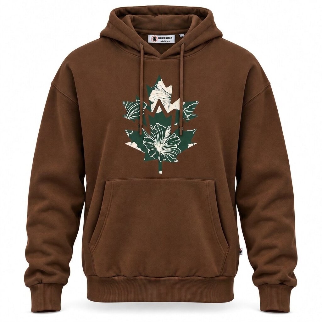 LUMBERJACK Hoodie — Marron