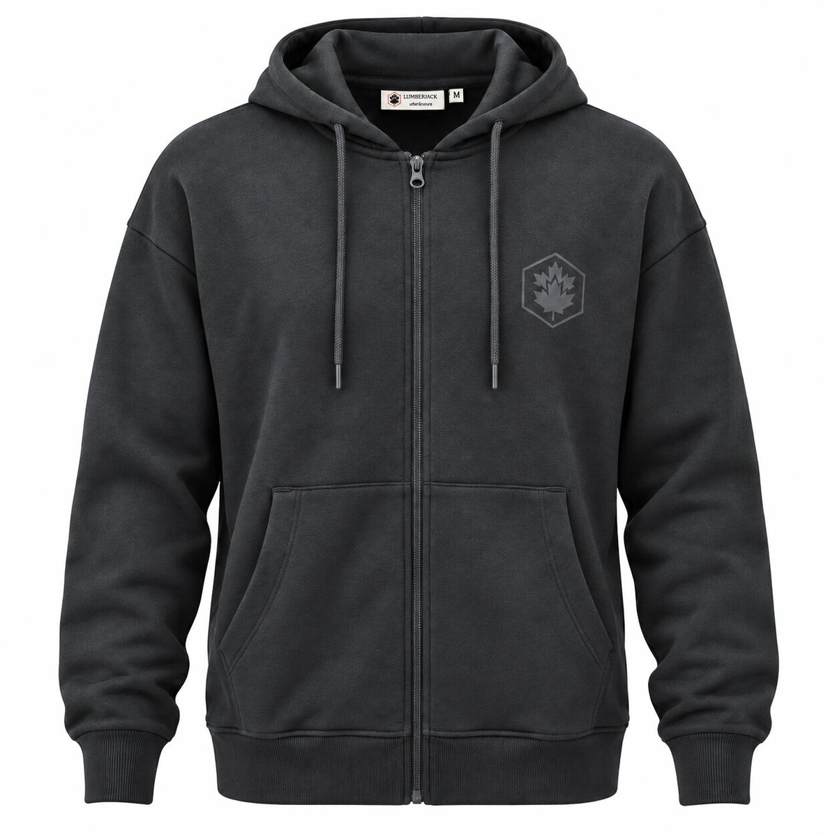 LUMBERJACK Zip Hoodie — Gris