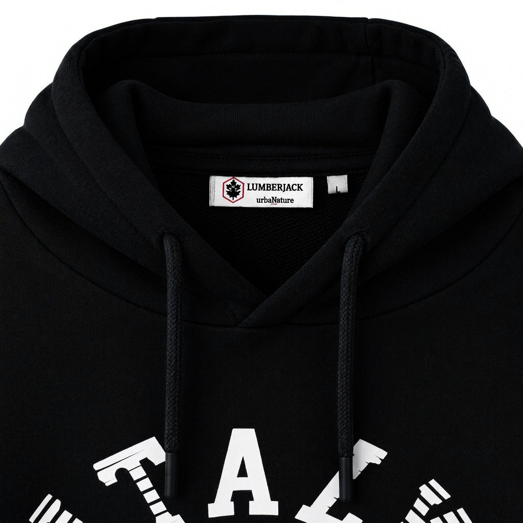 LUMBERJACK Hoodie — Noir